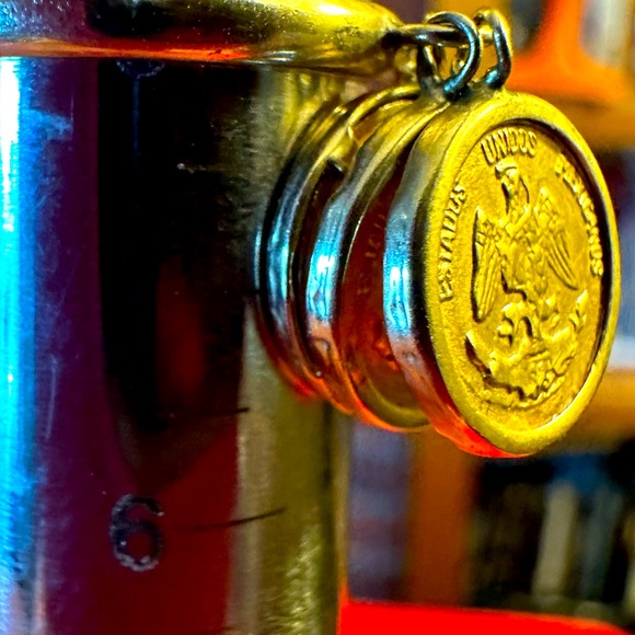 WOW POSHMARK - 14K Gold Three Coins Charm Ring - Picture 12 of 16